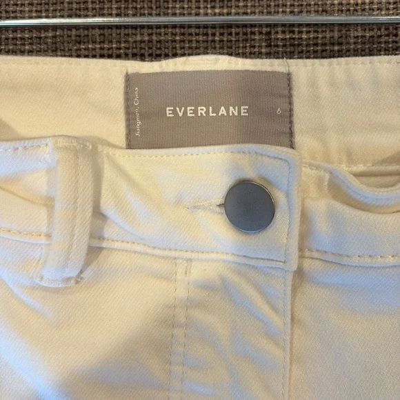 Everlane White Cropped Pants - Picture 3 of 3